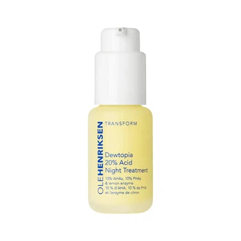 Нічна відновлююча сироватка з 20% концентрацією кислот Olehenriksen Dewtopia 20% Acid Night Treatment 30 ml