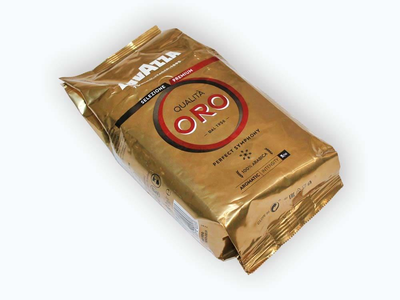 Кава в зернах натуральна Lavazza Qualita Oro 1 кг