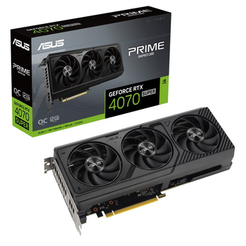 Відеокарта GF RTX 4070 Super 12 GB GDDR6X Prime OC Asus (PRIME-RTX4070S-O12G) Black