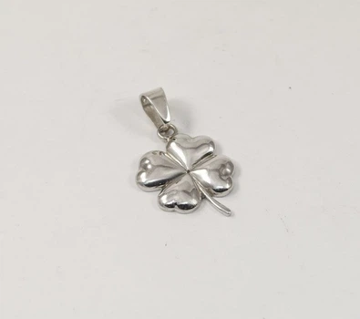 Подвеска клевер Maxi Silver 4947