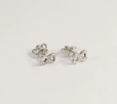 Гвоздики бесконечность Maxi Silver 7452