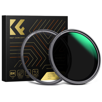 Магнитный светофильтр K&F Concept Nano-X ND8-ND128 (3-7 ступеней) с изменяющейся нейтральной плотностью 72мм (KF01.1979)