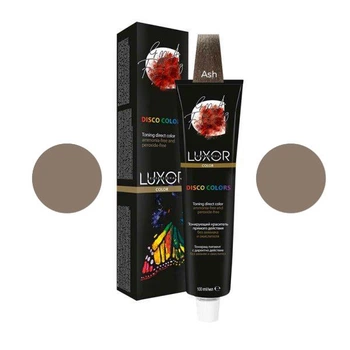 Тонуючий фарбник прямої дії Luxor Professional без аміаку і окислювача Попелястий 100 мл
