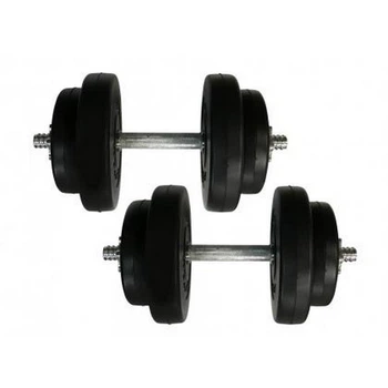 Гантели наборные композитные Rock Pro-R NE-PL-R-009-2, 2 шт по 9 кг
