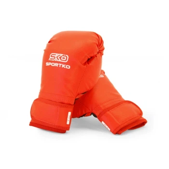 Боксерские перчатки Sportko 7 унций (облегченные) Красный PD2-7-RED