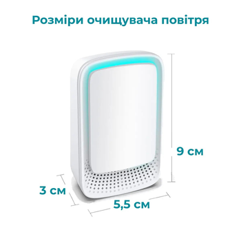 Очиститель воздуха Supretto портативный (9149)
