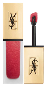 Pomadka Yves Saint Laurent Tatouage Couture 101 Chrome Red Clash matowa 6 ml (3614272202689)