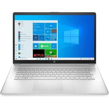 Ноутбук HP 17-cn4014ua 17.3" FHD IPS AG Intel 3-100U 8GB SSD 512GB UMA DOS сріблястий (B23C9EA)