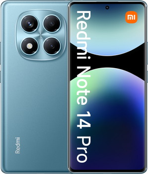 Мобільний телефон Xiaomi Redmi Note 14 Pro 8/256GB Ocean Blue (6932554406905)