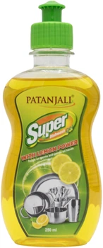 Гель для миття посуду Patanjali Ayurved Super Сила лимону 250 мл (8904109497728)