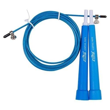 Скакалка для кроссфита Cima 3м, ручка PVC, синий (PVC-4/B)