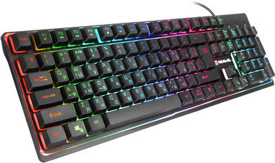 Клавіатура дротова Real-El Comfort 7011 Backlit USB (EL123100043)