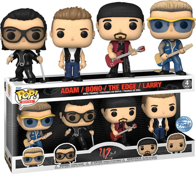 Zestaw figurek Funko Rocks U2 10.16 cm (889698646888)