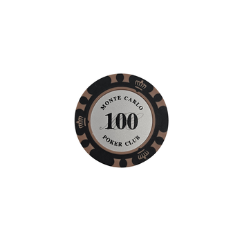 Фишка для покера, номинал 100, шт