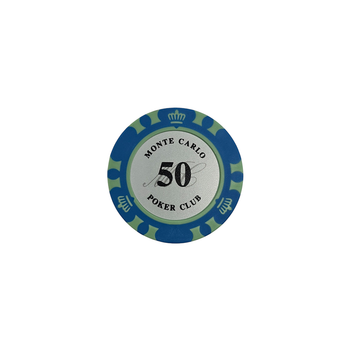 Фишка для покера, номинал 50, шт