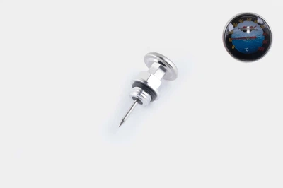 Щуп масла Delta Ø19.0mm, L-75mm (+датчик температуры) (серебристый) KOMATCU