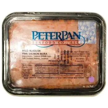 Ікра горбуші Peter Pan (1 сорт) 1кг, США (Аляска)