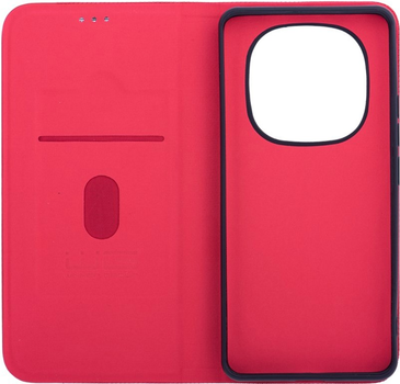 Etui z klapką Winner Group Flipbook Duet do Xiaomi Redmi Note 14 Pro 5G Red (8591194125294)