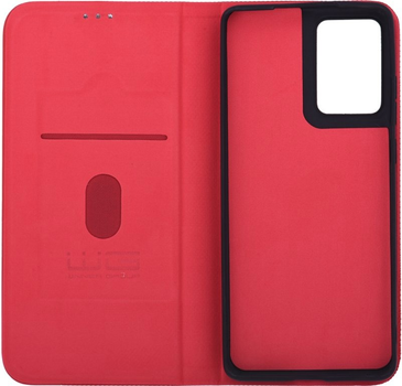 Etui z klapką Winner Group Flipbook Duet do Motorola Moto G85 5G Red (8591194123481)