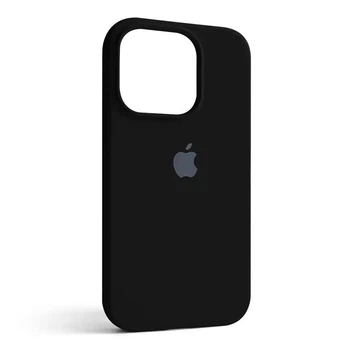 Силиконовий чохол для iPhone 16 Pro Black FULL 68635