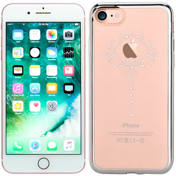 Чохол Devia Crystal Iris soft case для iPhone 7/8 Срібло 46624