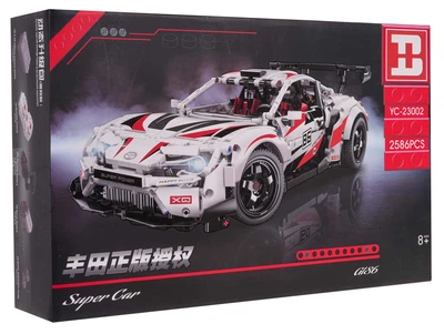 Конструктор Super Car GT86 2586 деталей белый (5903864980066