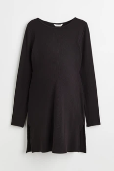 Туника для беременных H&M M черный 28011001381
