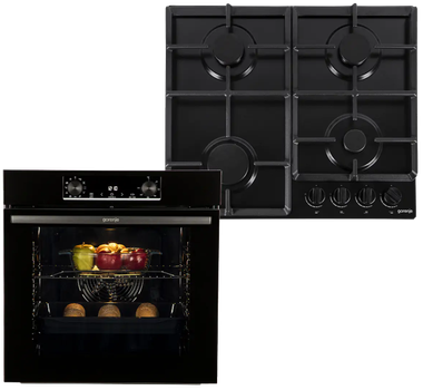 Духовой шкаф эл.GORENJE BO6735E02BK + Варочная поверхность газ.GORENJE G641EB (комплект)