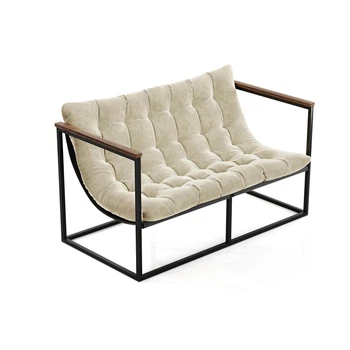 Диван ViaN Loft Бежевий велюр