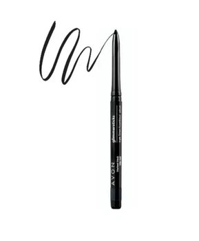 Карандаш для глаз Avon Ultra Color Glimmerstick Eyeliner Retractable Blackest Black Чернее Черного 0.28 г
