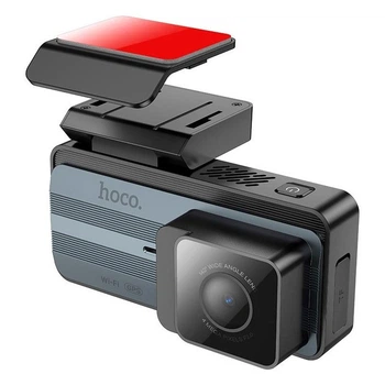 Видеорегистратор HOCO DV12 комплект со второй задней камерой + 2K GPS WiFi