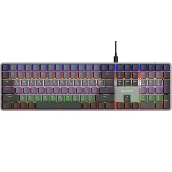 Клавиатура GamePro MK145R Red Swich Low Profile Dark Gray