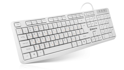 Клавіатура REAL-EL RK-513 White ( Білий )