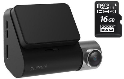 Xiaomi A500S 70mai Smart Dash Cam Pro PLUS + CN кастомна прошивка автомобільний Відеореєстратор Xiaomi з MicroSD 16gb