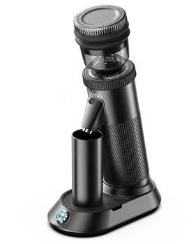 Кофемолка электрическая жерновая 165 Вт 50 г с регулировкой помола HiBrew черный-серый