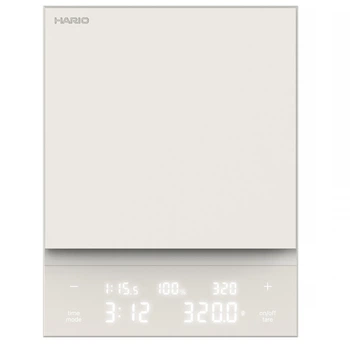 Кухонные весы Hario Polaris для кофе с таймером и ЖК-дисплеем 0,1-2000 г (65D1F558F124)