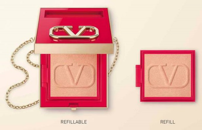 Пудра для обличчя Valentino Go-Clutch 00 Bronzer компактна 4.2 г (3614273230896)