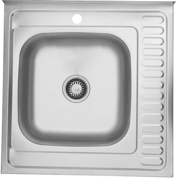 Кухонна мийка KRONER (KRP) Satin-6060L D0.6T160
