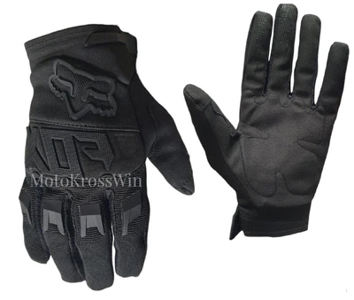 Мото перчатки FOX DIRTPAW Race Fluor Black (чорні) р.M-XL на мотоцикл и велосипед р.XXL