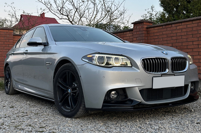 Бокові пороги DPT V-1 (чорний глянець) для BMW 5 серія F-10/11/07 2010-2016 рр
