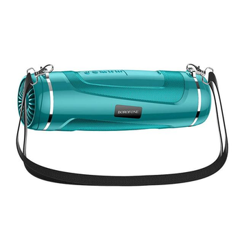 Акустика BOROFONE BR7 Empyreal sports wireless speaker IPX5, BT5.0, TWS AUX, FM, TF, USB, peacock blue