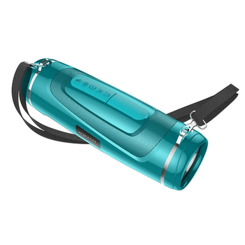 Акустика BOROFONE BR7 Empyreal sports wireless speaker IPX5, BT5.0, TWS AUX, FM, TF, USB, peacock blue