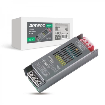 Блок питания для LED ленты Ardero LB008 12V 80W IP20