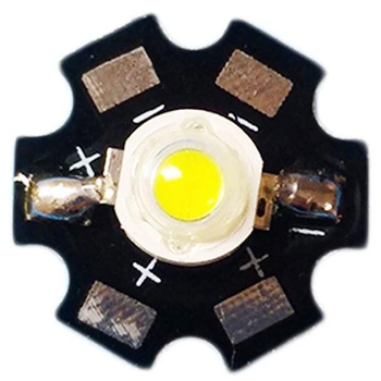 Над'яскравий світлодіод на підкладці led 5w 3.2-3.6v білий холодний 6000 K