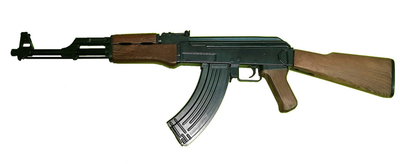 Страйкбольний автомат CM47 на акумуляторі