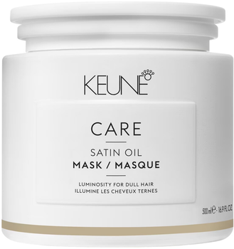 Maska do włosów Keune Care Satin Oil 500 ml (8719281103912)