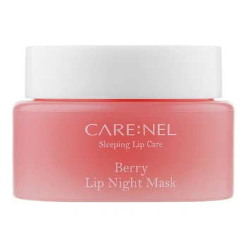 Зволожуюча нічна маска для губ з екстрактом лісових ягід Carenel Berry Lip Night Mask 23 g