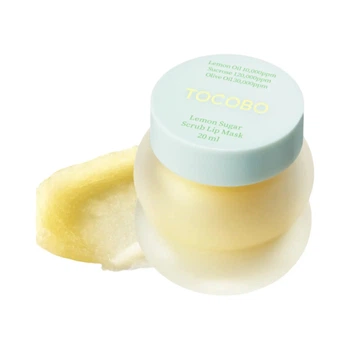 Цукровий маска-скраб для губ із лимоном Tocobo Lemon Sugar Scrub Lip Mask 20 ml