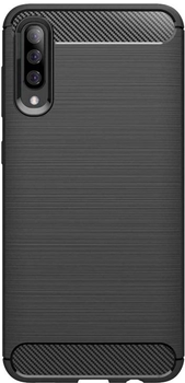 Etui plecki Winner Group Carbon do Samsung Galaxy A50 Black (8591194090929)