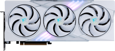 Видеокарта MSI PCI-Ex GeForce RTX 5080 GAMING TRIO OC WHITE 16GB GDDR7 (256bit) (2715/30000) (HDMI, 3 x DisplayPort) (RTX 5080 16G GAMING TRIO OC WHITE)